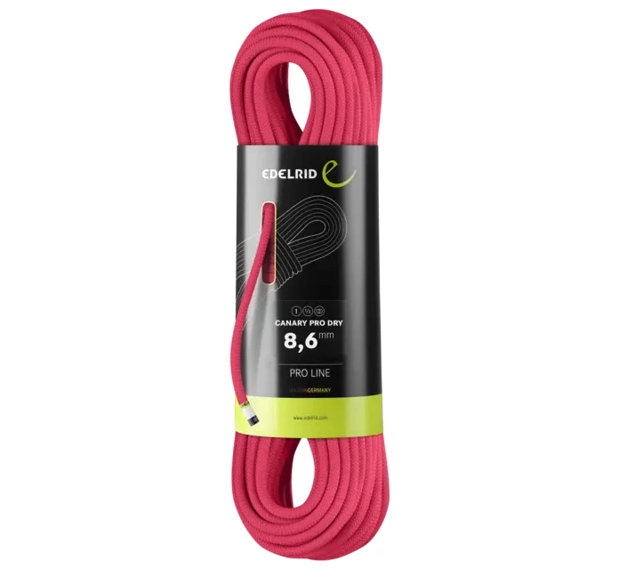 Edelrid Canary Pro Dry 8.6mm 7 Edelrid Canary Pro Dry 8.6mm
