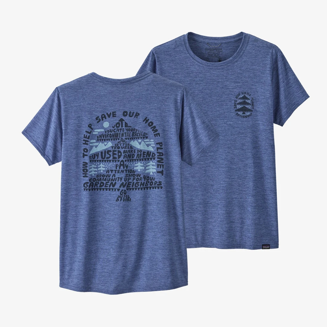 Patagonia Women's Capilene Cool Daily Graphic Shirt 9 Patagonia Women's Capilene Cool Daily Graphic Shirt