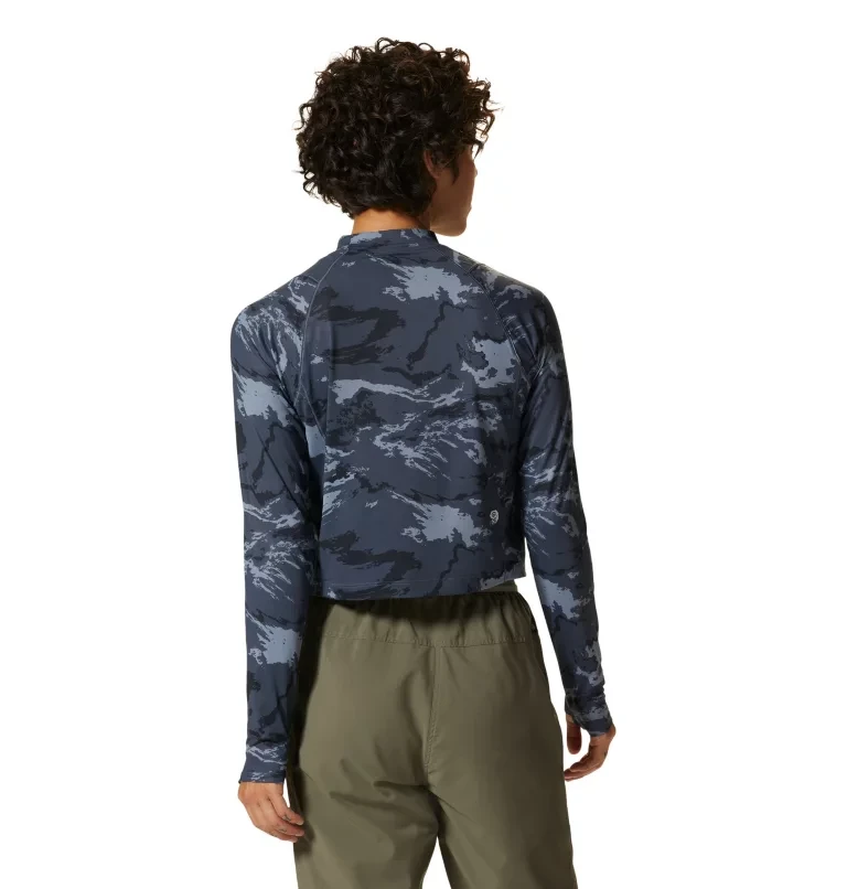 Mountain Hardwear Women's Crater Lake Long Sleeve Crop 4 Mountain Hardwear Women's Crater Lake Long Sleeve Crop