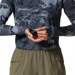 Mountain Hardwear Women's Crater Lake Long Sleeve Crop 10 Mountain Hardwear Women's Crater Lake Long Sleeve Crop