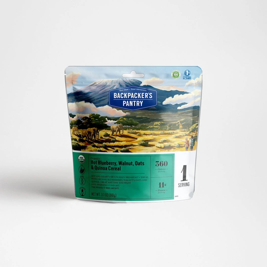 Food Backpackers Pantry Organic Blueberry Walnut Oatmeal 3 Food Backpackers Pantry Organic Blueberry Walnut Oatmeal