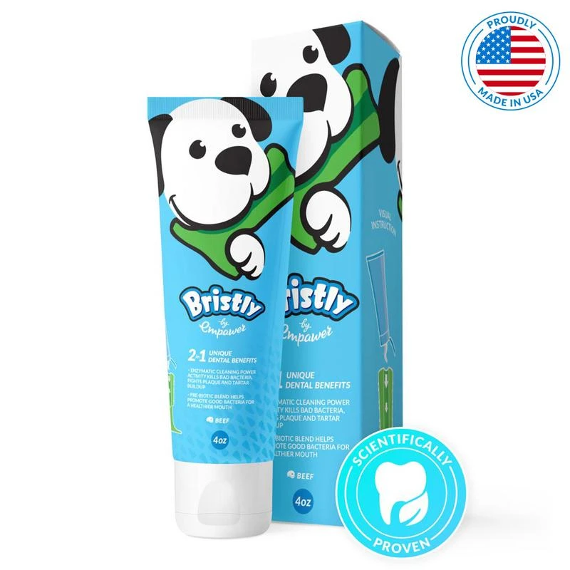 Bristly Prebiotic Toothpaste 3 Bristly Prebiotic Toothpaste