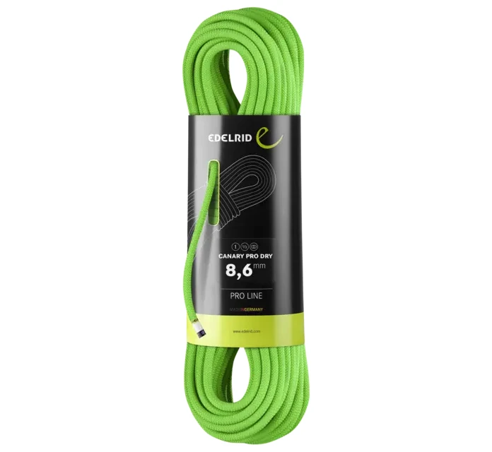 Edelrid Canary Pro Dry 8.6mm 5 Edelrid Canary Pro Dry 8.6mm