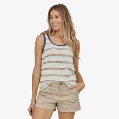 Patagonia Women's Ridge Rise Stripe Organic Tank Top 7 Patagonia Women's Ridge Rise Stripe Organic Tank Top