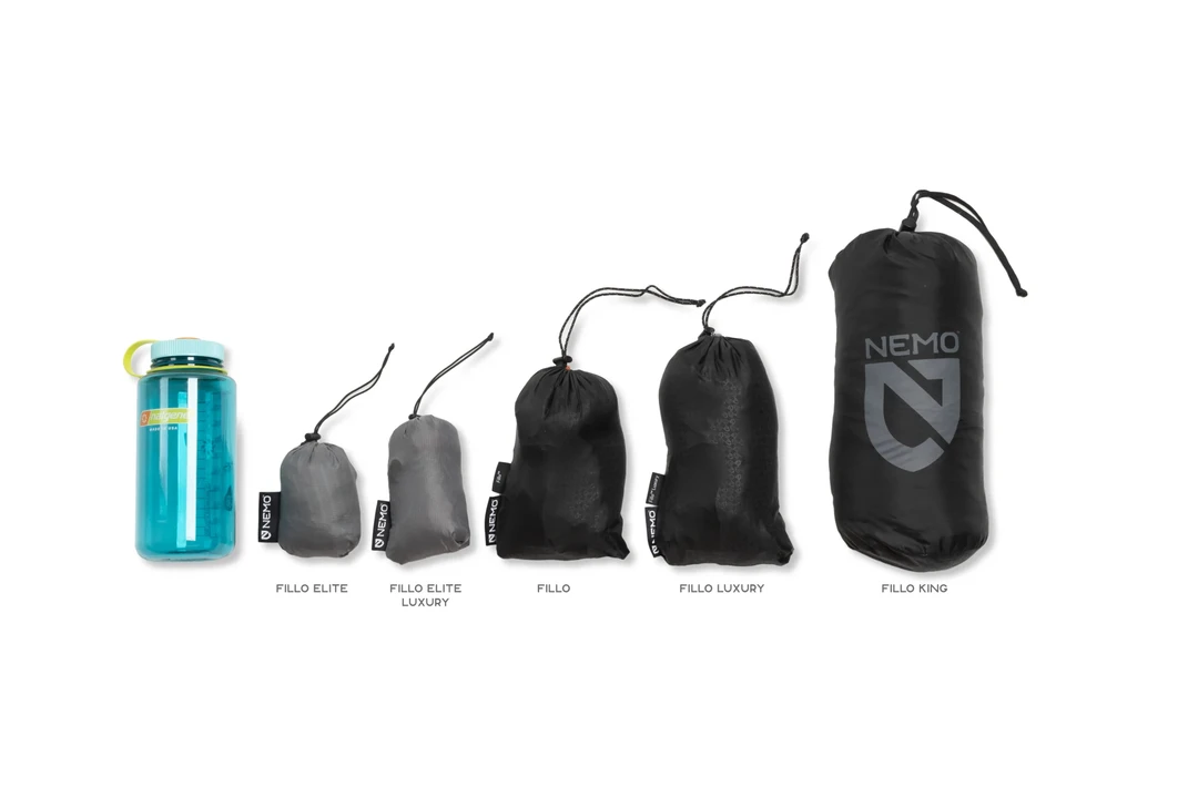 NEMO Sleep Fillo Elite Luxury Backpacking Pillow 6 NEMO Sleep Fillo Elite Luxury Backpacking Pillow