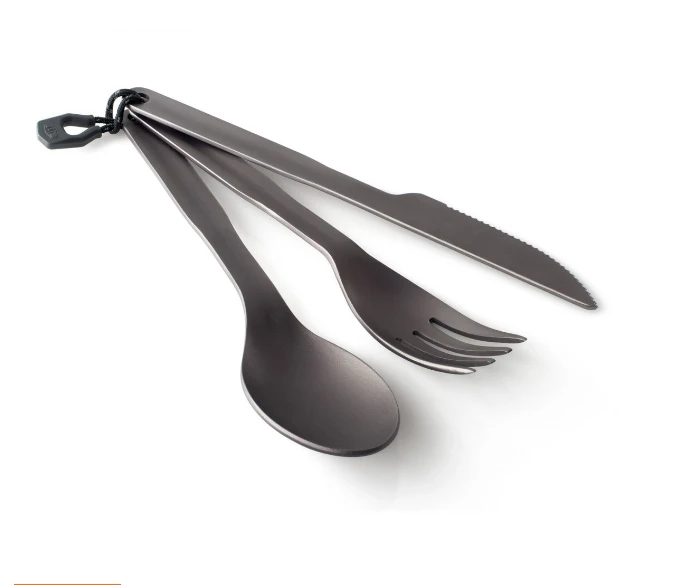 GSI OUTDOORS GSI Halulite 3 Piece Ring Cutlery Kitchen 3 GSI OUTDOORS GSI Halulite 3 Piece Ring Cutlery Kitchen