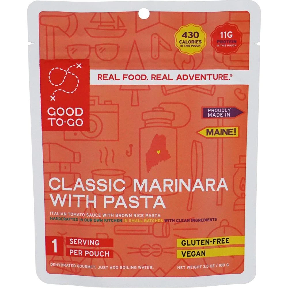 Good To Go: Classic Marinara With Penne Food 4 Good To Go: Classic Marinara With Penne Food