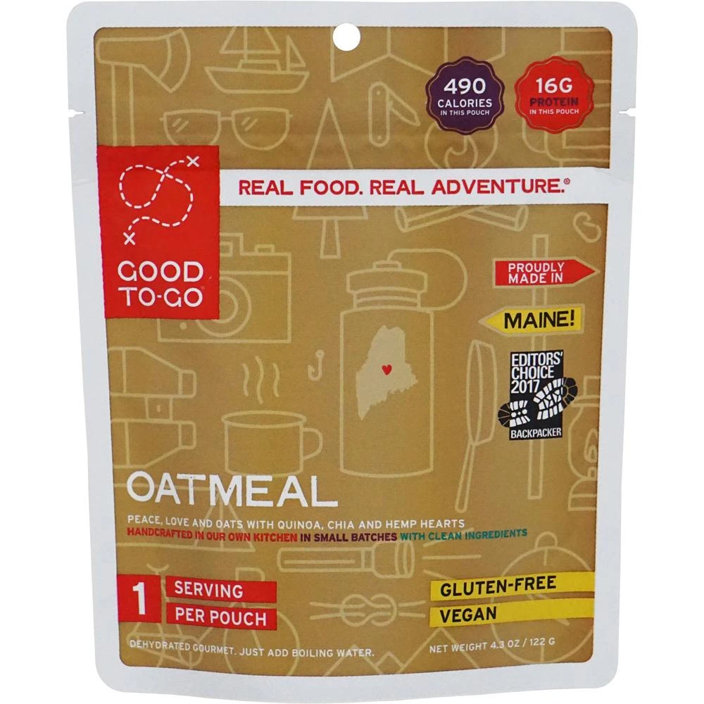 Good To Go: Oatmeal Food 3 Good To Go: Oatmeal Food