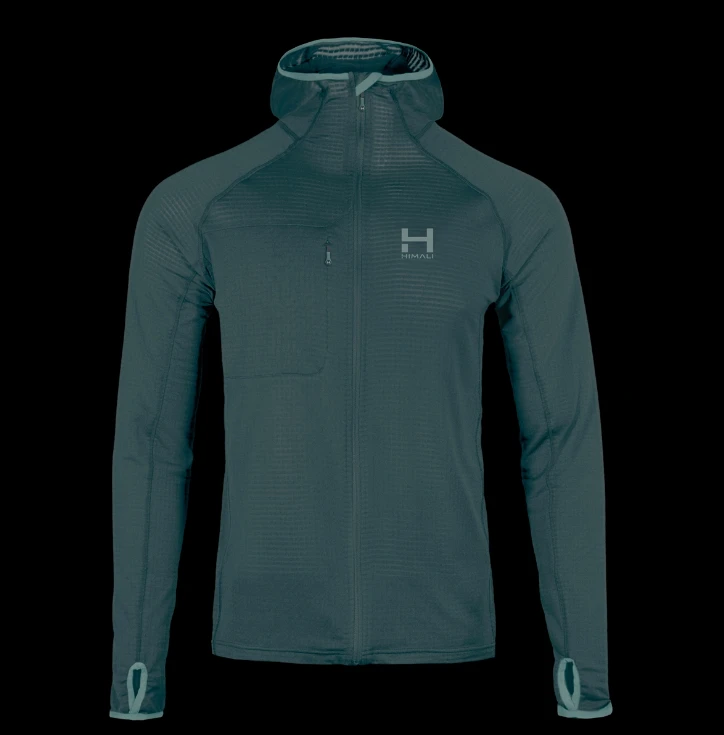 HIMALI Limitless Grid Fleece Hoodie - Men's 4 HIMALI Limitless Grid Fleece Hoodie - Men's