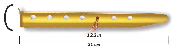 Hilleberg Snow & Sand Pegs Tents & Shelters 3 Hilleberg Snow & Sand Pegs Tents & Shelters