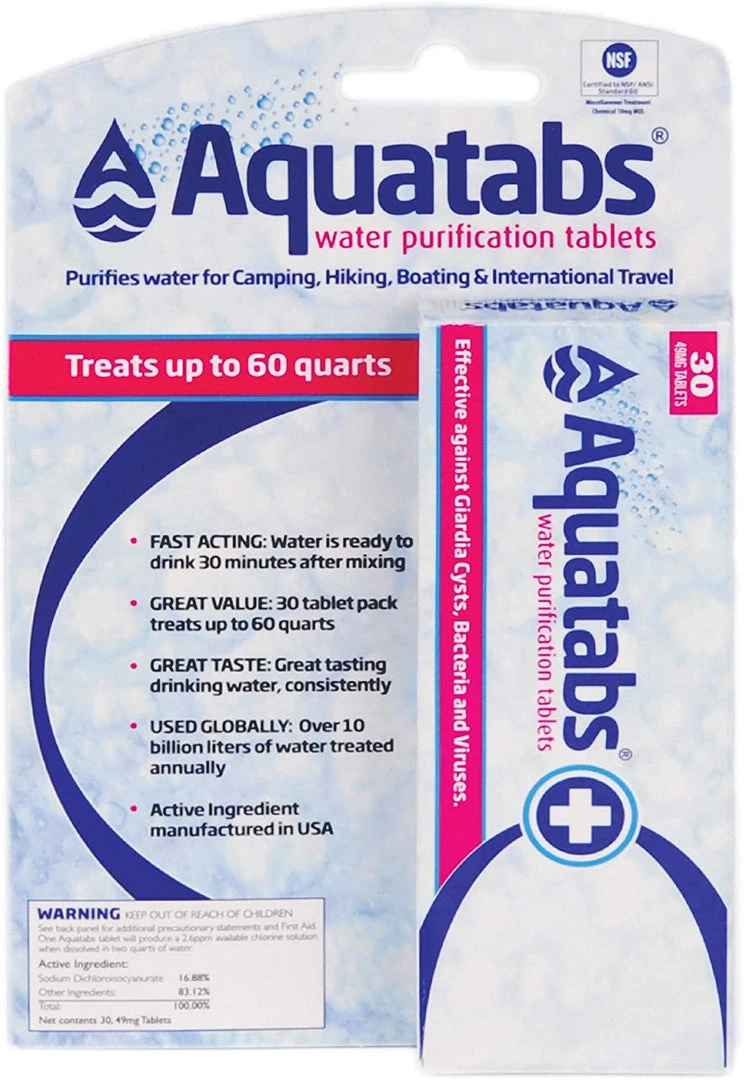 MSR Aquatabs Hydration & Water Treatment 3 MSR Aquatabs Hydration & Water Treatment