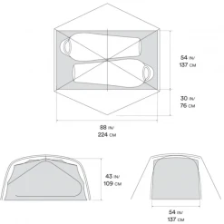 Tents & Shelters Mountain Hardwear Mineral King 2 Person Tent