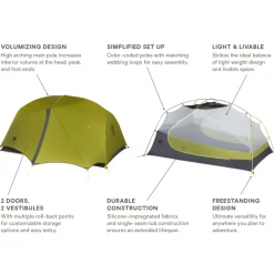 Tents & Shelters NEMO Dragonfly 3P Ultralight Backpacking Tent 13 Tents & Shelters NEMO Dragonfly 3P Ultralight Backpacking Tent