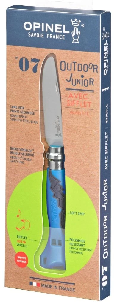 1st Aid, Gear Aid & Safety No. 07 Opinel Outdoor Junior Blue Knife 4 1st Aid, Gear Aid & Safety No. 07 Opinel Outdoor Junior Blue Knife