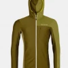 Ortovox Fleece Light Grid Hooded Jkt Men's 2 Ortovox Fleece Light Grid Hooded Jkt Men's