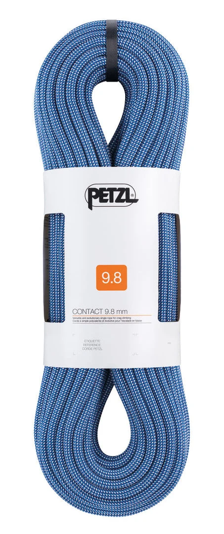 Ropes, Slings, Bags & Packs Petzl 9.8mm Contact Single Rope 3 Ropes, Slings, Bags & Packs Petzl 9.8mm Contact Single Rope