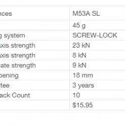 Petzl Spirit Screw-Lock Carabiner 11 Petzl Spirit Screw-Lock Carabiner