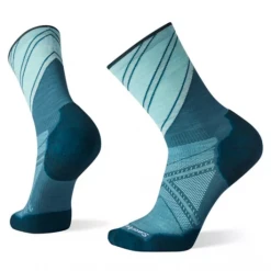 Smartwool Men's PhD Run Light Elite Pattern Crew Socks