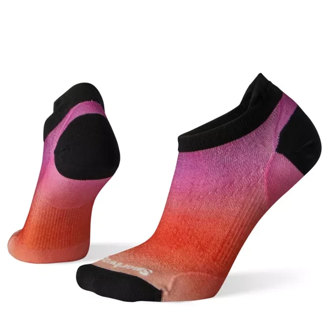 Smartwool Women's PhD Run Ultra Light Ombre Print Micro Socks 3 Smartwool Women's PhD Run Ultra Light Ombre Print Micro Socks