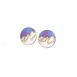 SPILTTER DESIGNS Splitter Designs Mountain Stud Earrings