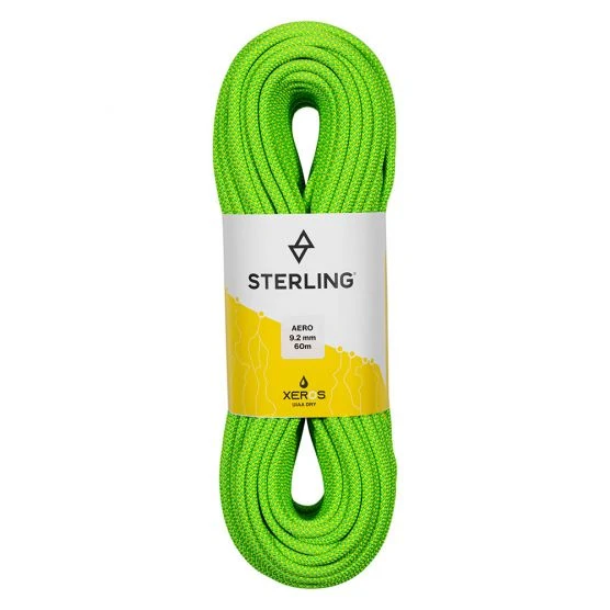 Ropes, Slings, Bags & Packs Sterling 9.2mm Aero XEROS (dry) 4 Ropes, Slings, Bags & Packs Sterling 9.2mm Aero XEROS (dry)