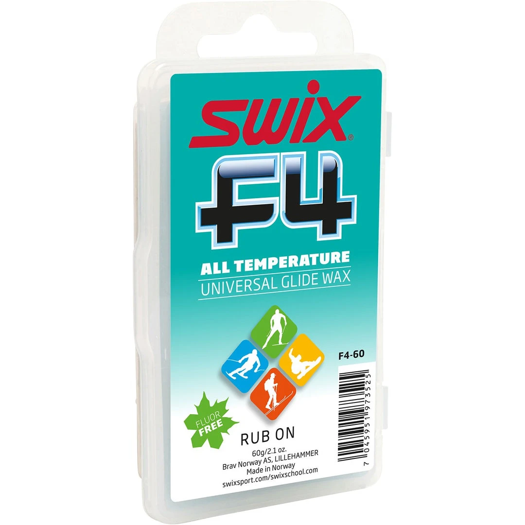 Ski Accessories Swix F4-60 Glidewax 60g W/Cork 3 Ski Accessories Swix F4-60 Glidewax 60g W/Cork