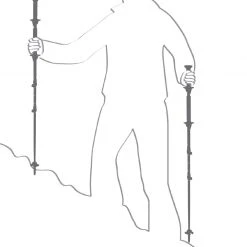 TSL Move Carbon/Alu 2 Swing Poles