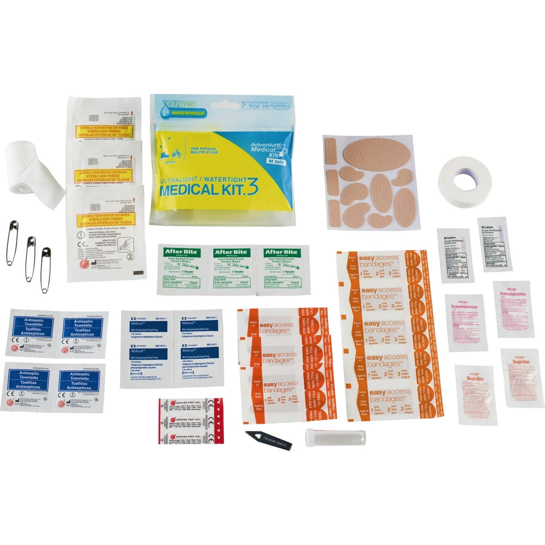 ADVENTURE MEDICAL KITS 1st Aid, Gear Aid & Safety Ultralight / Watertight .3 Medical Kit 4 ADVENTURE MEDICAL KITS 1st Aid, Gear Aid & Safety Ultralight / Watertight .3 Medical Kit