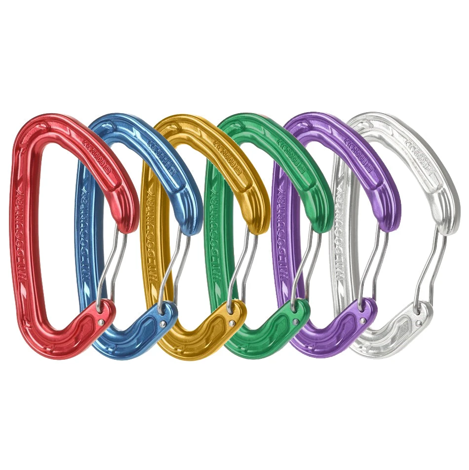 Wild Country Helium 3.0 Rackpack 6 Pack Non-locking Carabiners 3 Wild Country Helium 3.0 Rackpack 6 Pack Non-locking Carabiners