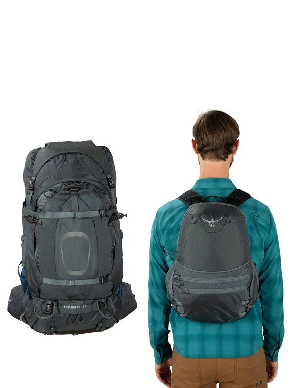 Osprey Aether Plus 70 Men's Backpacks & Duffels 7 Osprey Aether Plus 70 Men's Backpacks & Duffels