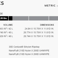 Osprey Levity 45 Men's Backpacks & Duffels 11 Osprey Levity 45 Men's Backpacks & Duffels