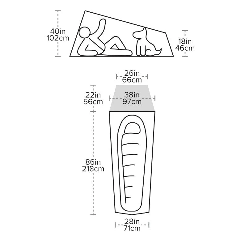 Tents & Shelters Big Agnes Fly Creek HV UL1 Solution Dye 7 Tents & Shelters Big Agnes Fly Creek HV UL1 Solution Dye