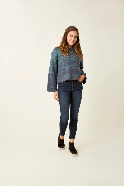 Carve Designs Women's Estes Ombre Sweater 3 Carve Designs Women's Estes Ombre Sweater